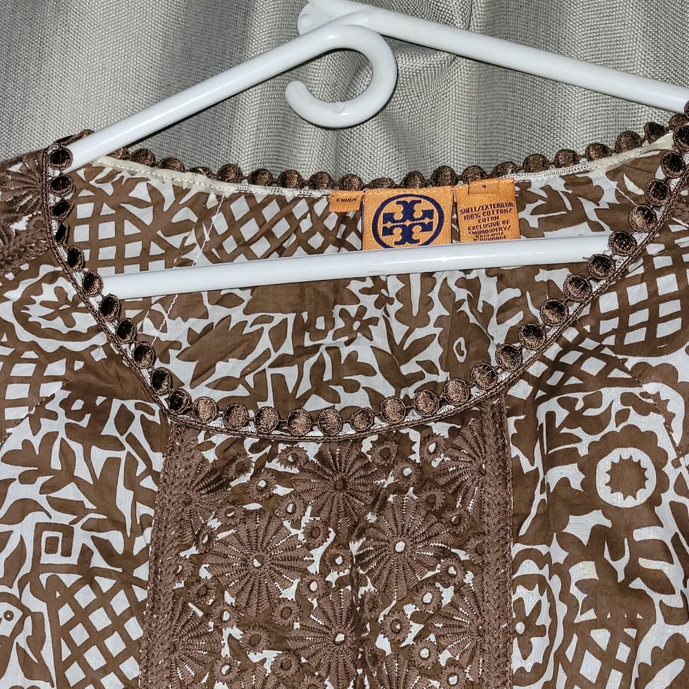 Tori Burch embroidered shirt